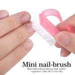 Nail File and Buffer- 3pcs Double Sided Nail File, Rectangular Nail Buffer, Buffer Block Sponge Polished, Nail Brush, Come with Cuticle Nipper and Pusher, Perfect Manicure Tool Kit for Shiny Nail - Image 5